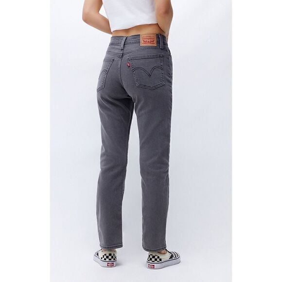 NWT Levi's Wedgie Straight Cropped Jeans in Cosmic Comet, Size 00 X Short, 24x28 - Picture 10 of 16